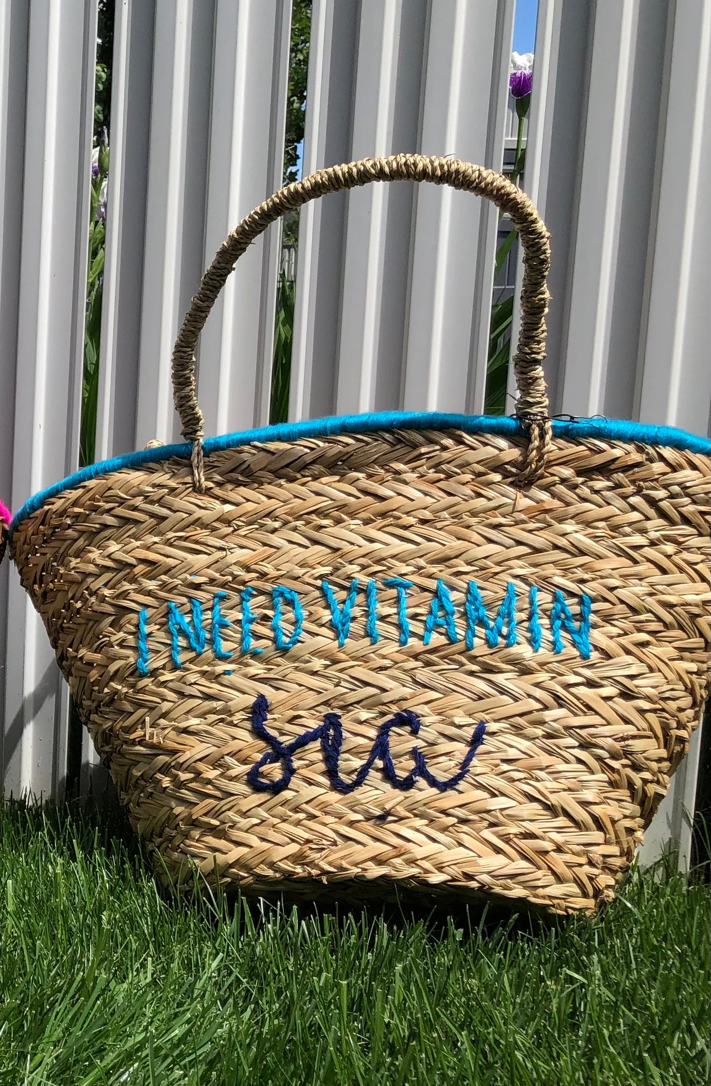 Straw Hand Basket