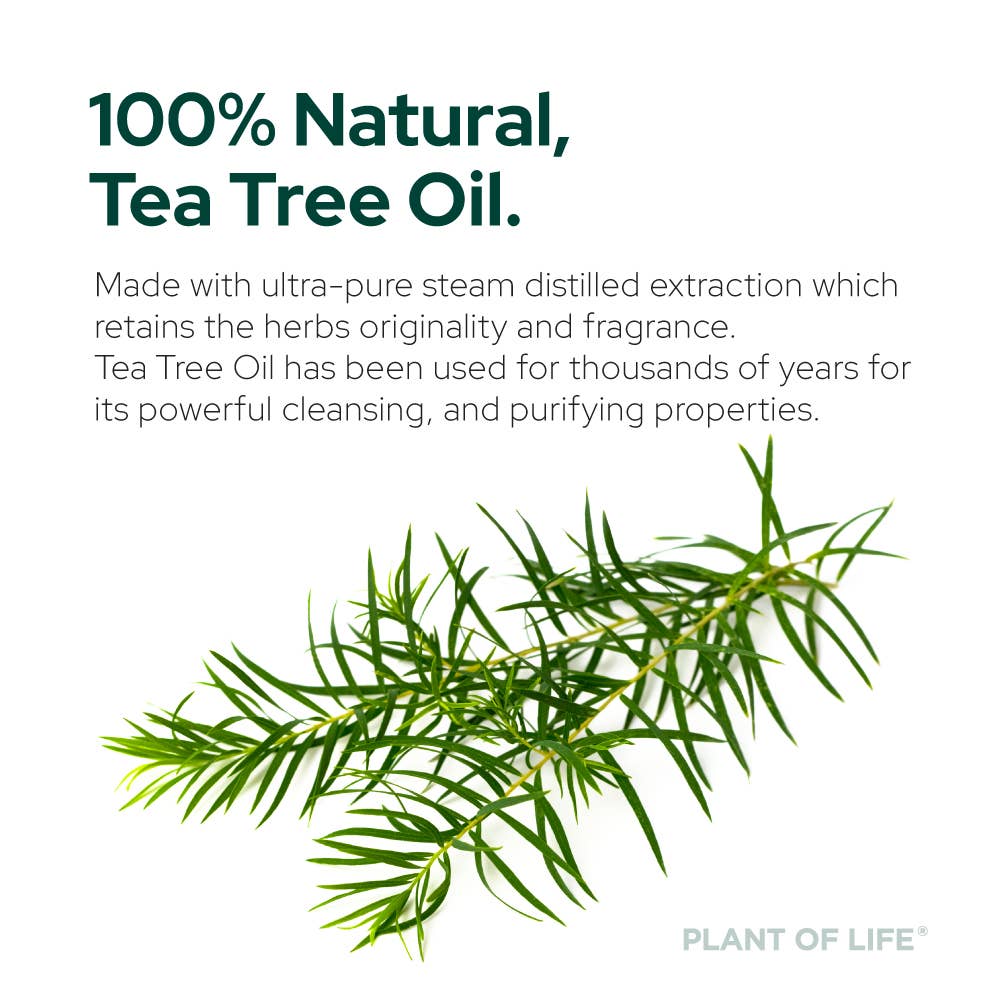 Plant of Life - Tea Tree Oil for Aromatherapy, Skincare and Haircare