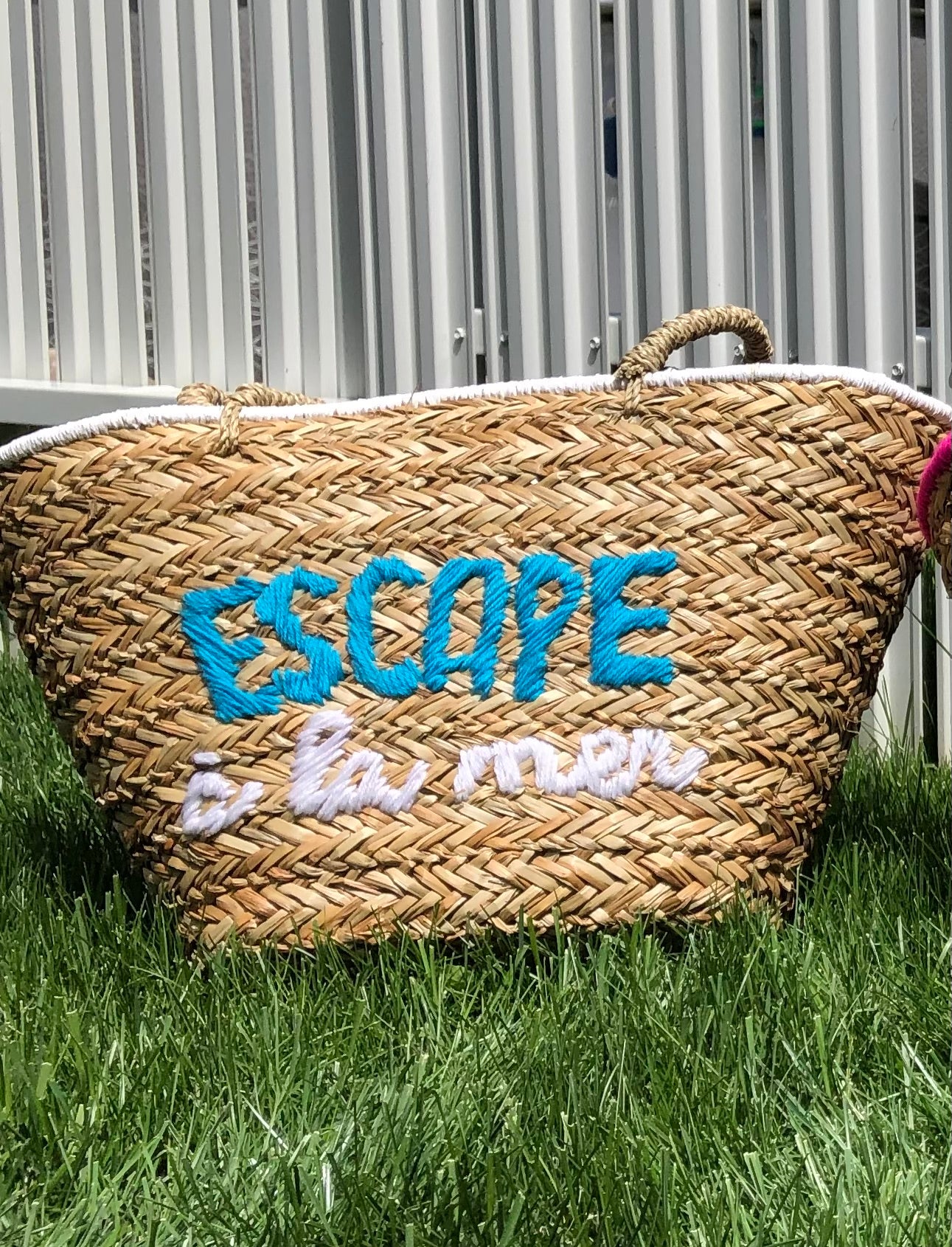 Straw Hand Basket