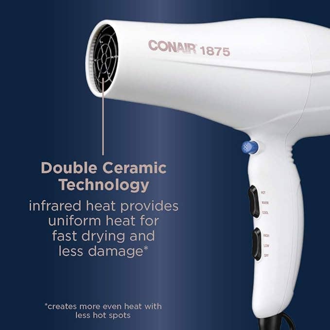 Conair Double Ceramic 1875W Hair Dryer