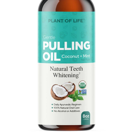 Plant of Life - Natural Mouth Pulling Oil | Ayurvedic and Mint - 240ml