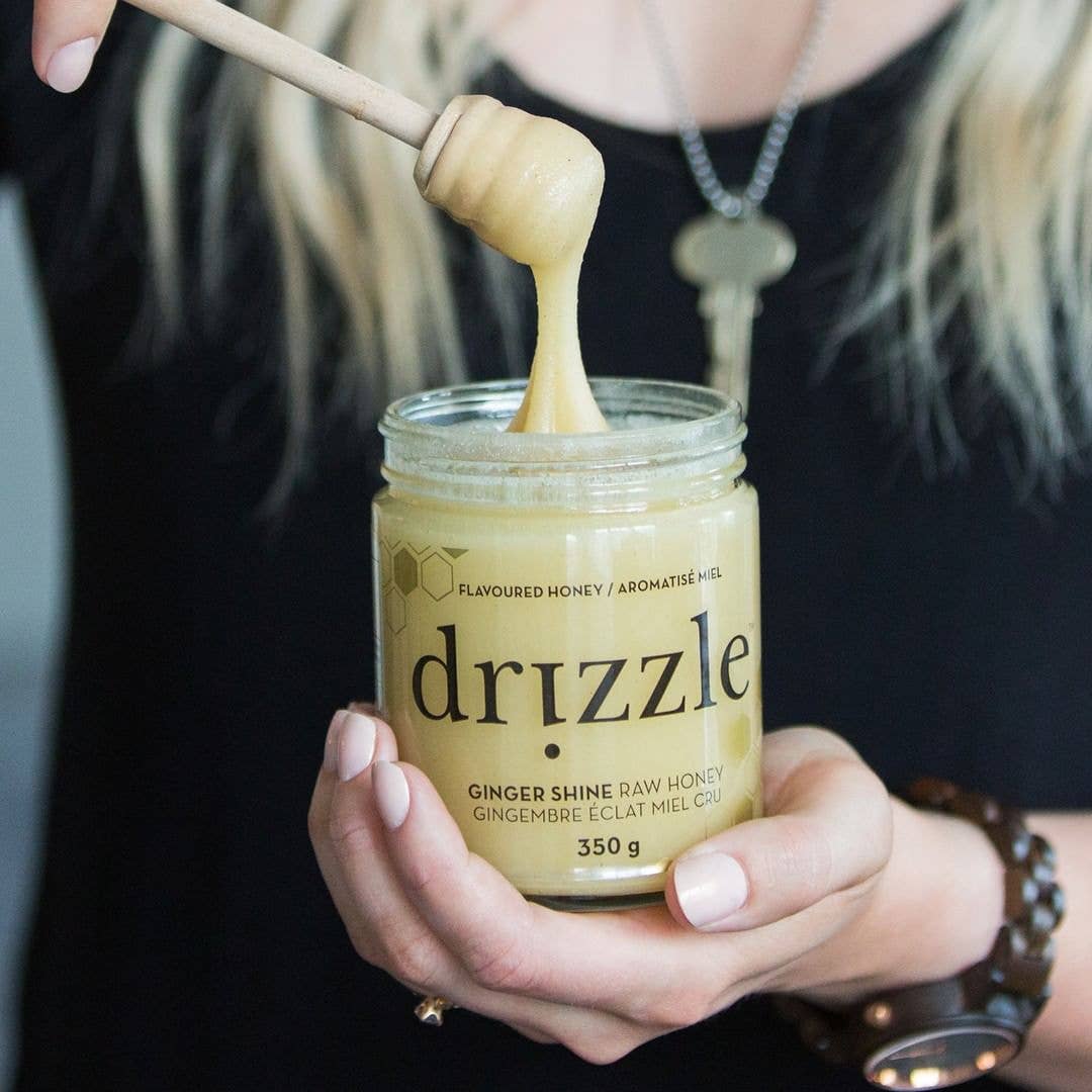 Drizzle Honey - Ginger Shine Superfood Honey – 350 g (12 oz)