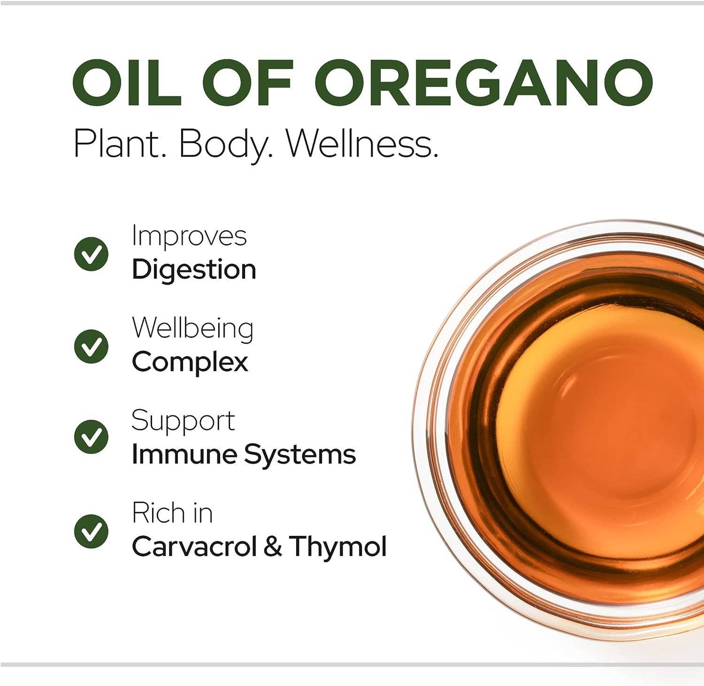 Plant of Life - Plant of Life Wild Oregano Oil - 6 Months Supply - 30ml, 1oz