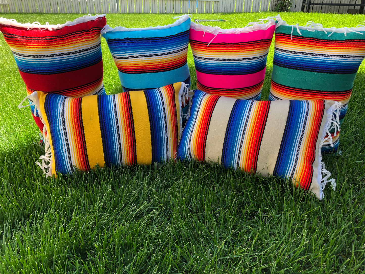 Mexican Blanket Pillow