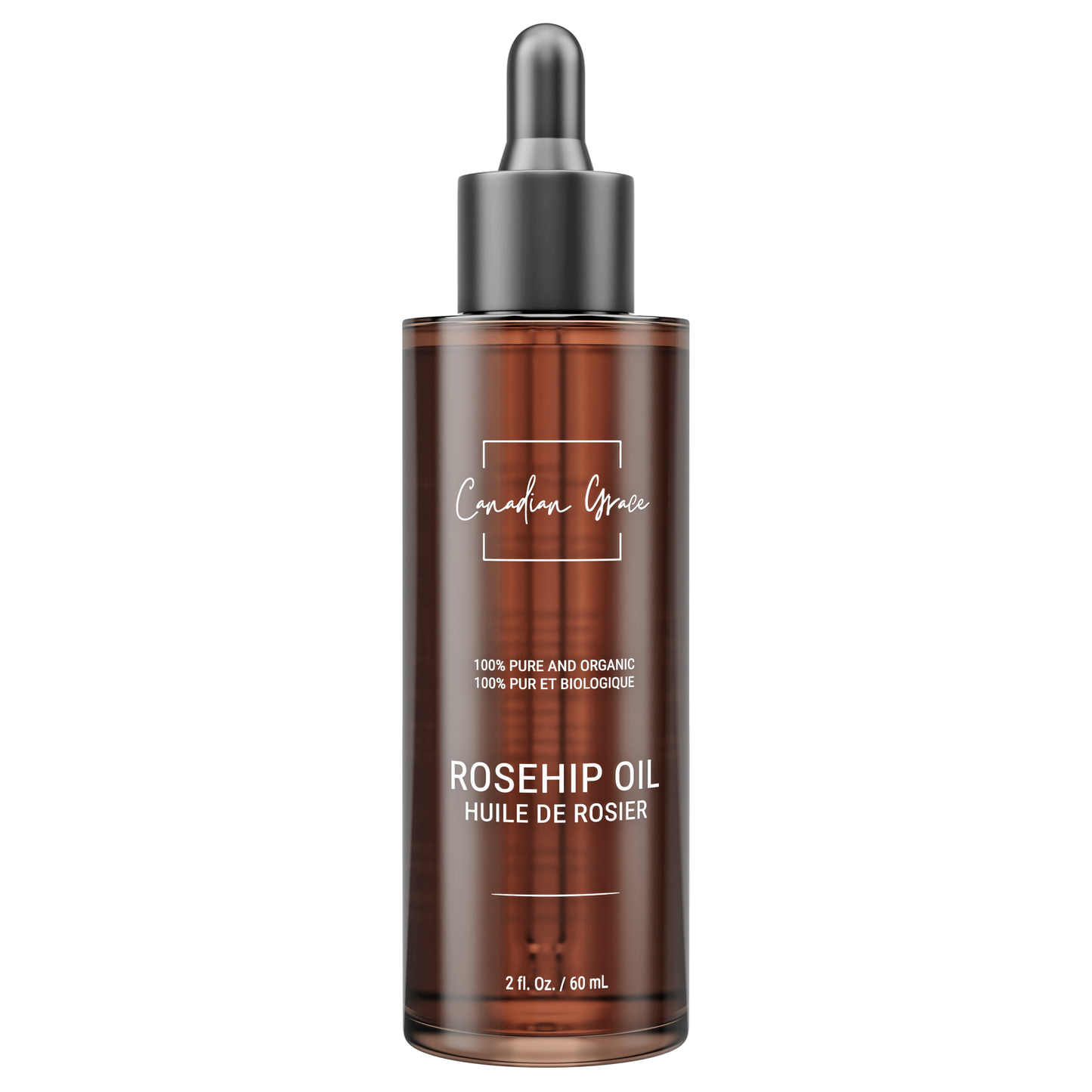 Canadian Grace - Canadian Grace 100% Organic Rosehip Oil – Cold-Pressed, Pure & Premium for Skin Rejuvenation & Hydration