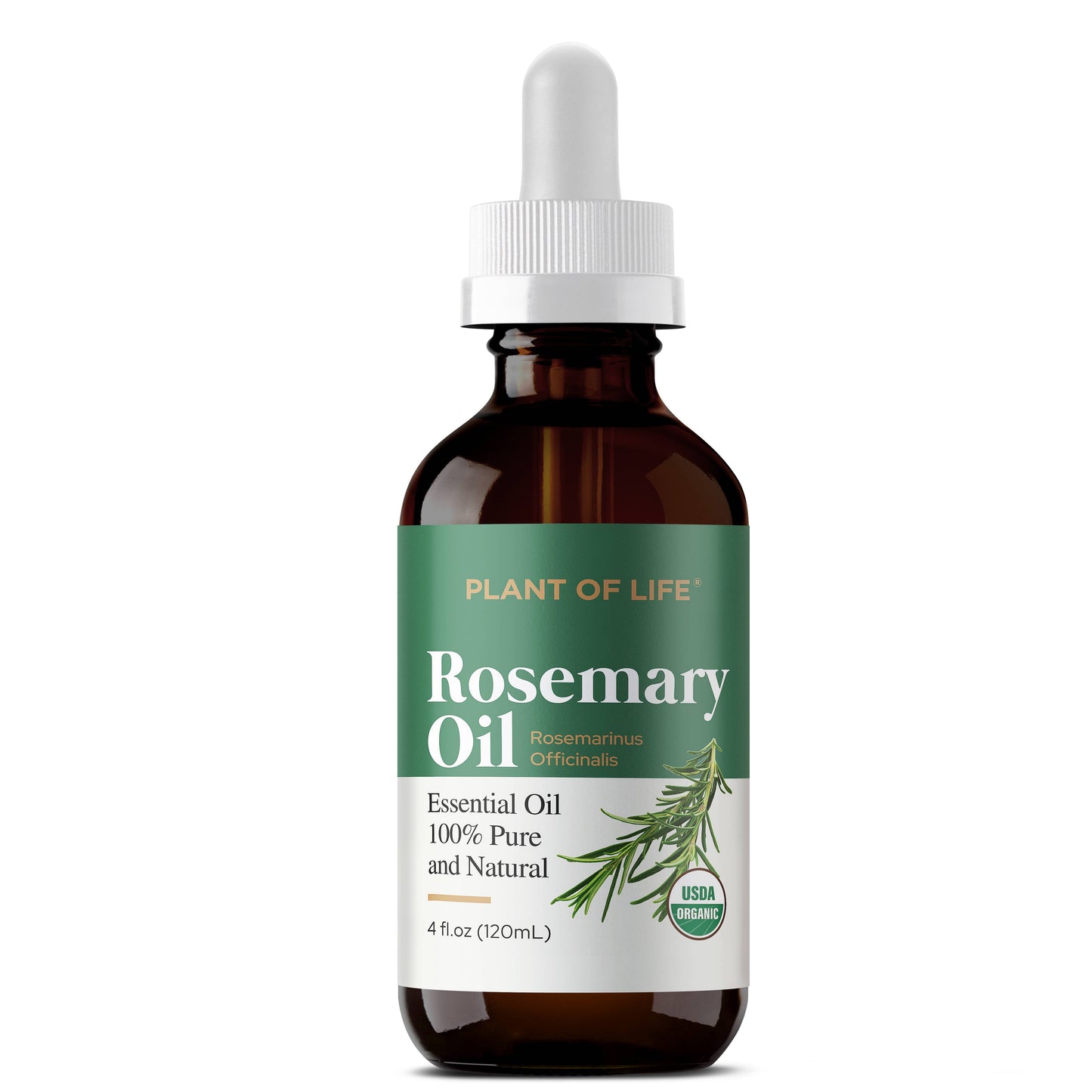 Plant of Life - Rosemary Essential Oil for Aromatherapy Hair, Skin, & Nails