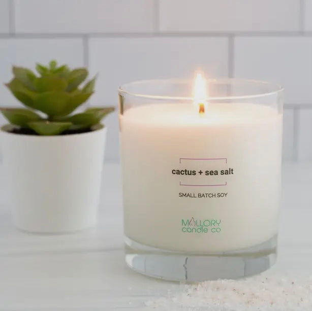 Cactus & Sea Salt Soy Candle