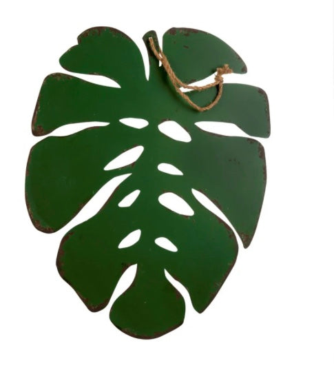 Monsters Leaf Metal Art