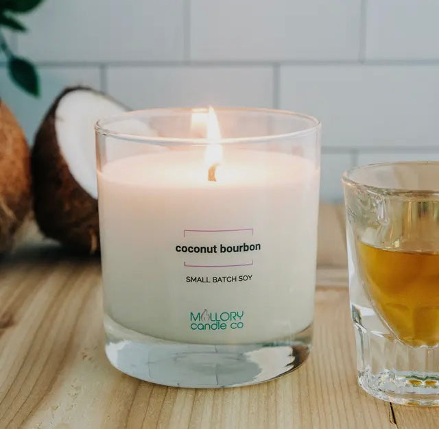 Coconut Bourbon Soy Candle