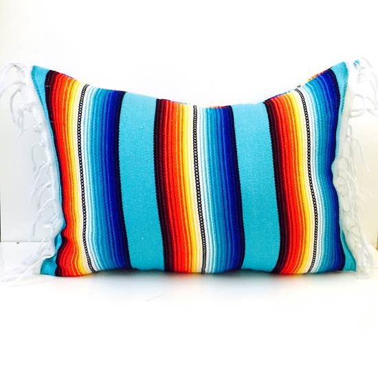 Mexican Blanket Pillow