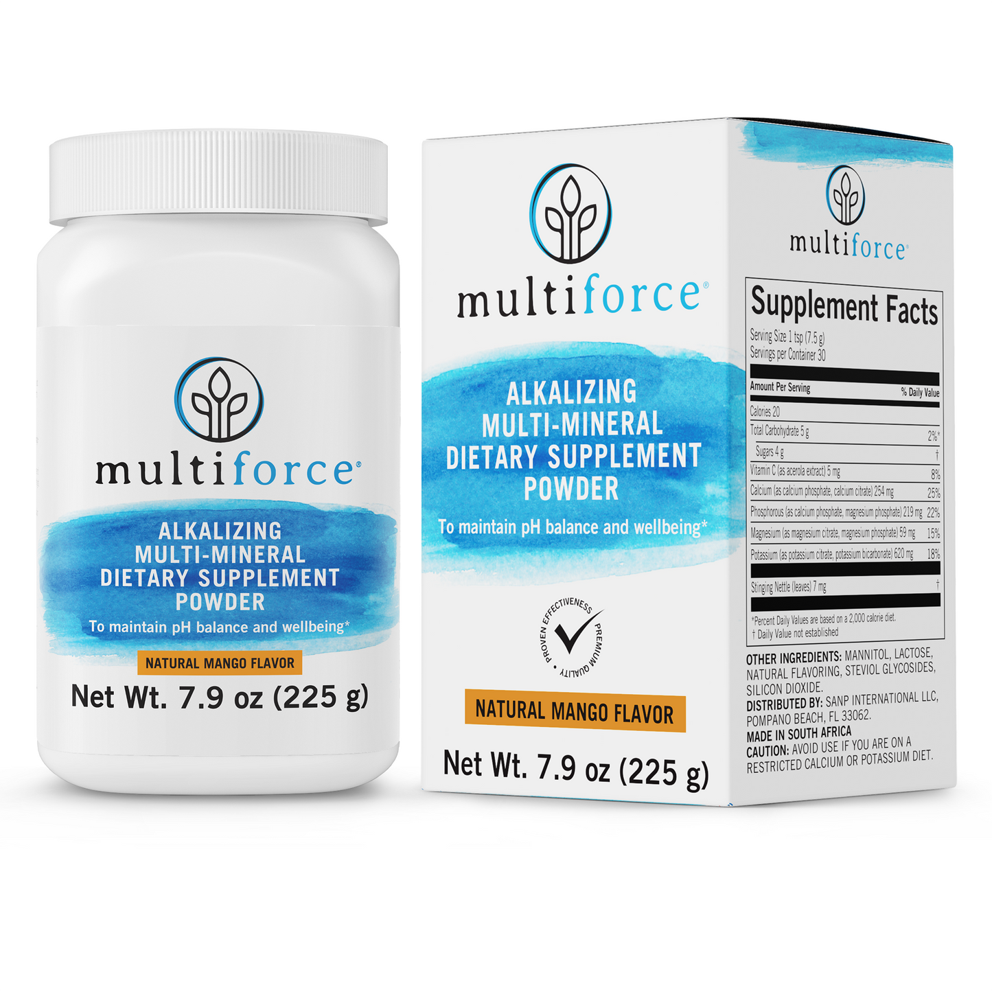 Natural Mango- Alkalizing Acid Fighting Mineral Blend