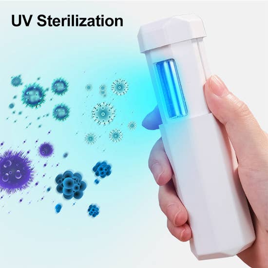 UV Handheld USB Sanitizer - White
