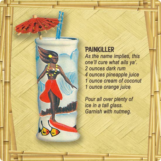 Hula Drink Coaster