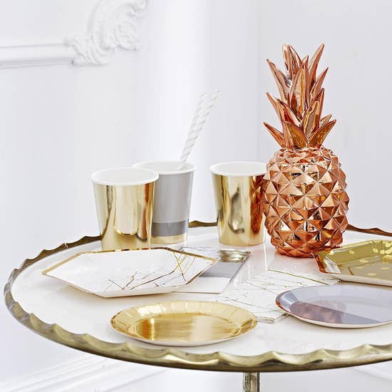 Modern Metallics Copper Pineapple