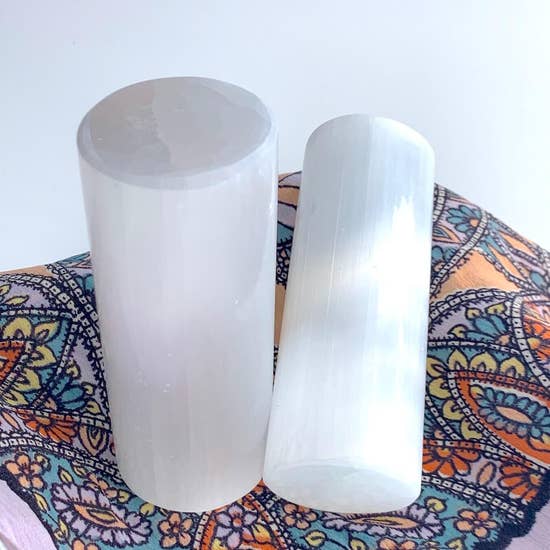 Selenite Harmonizers Towers (4.5")