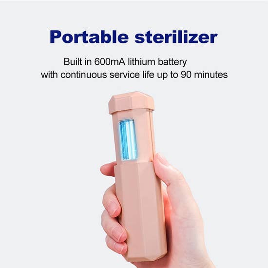 UV Handheld USB Sanitizer - White