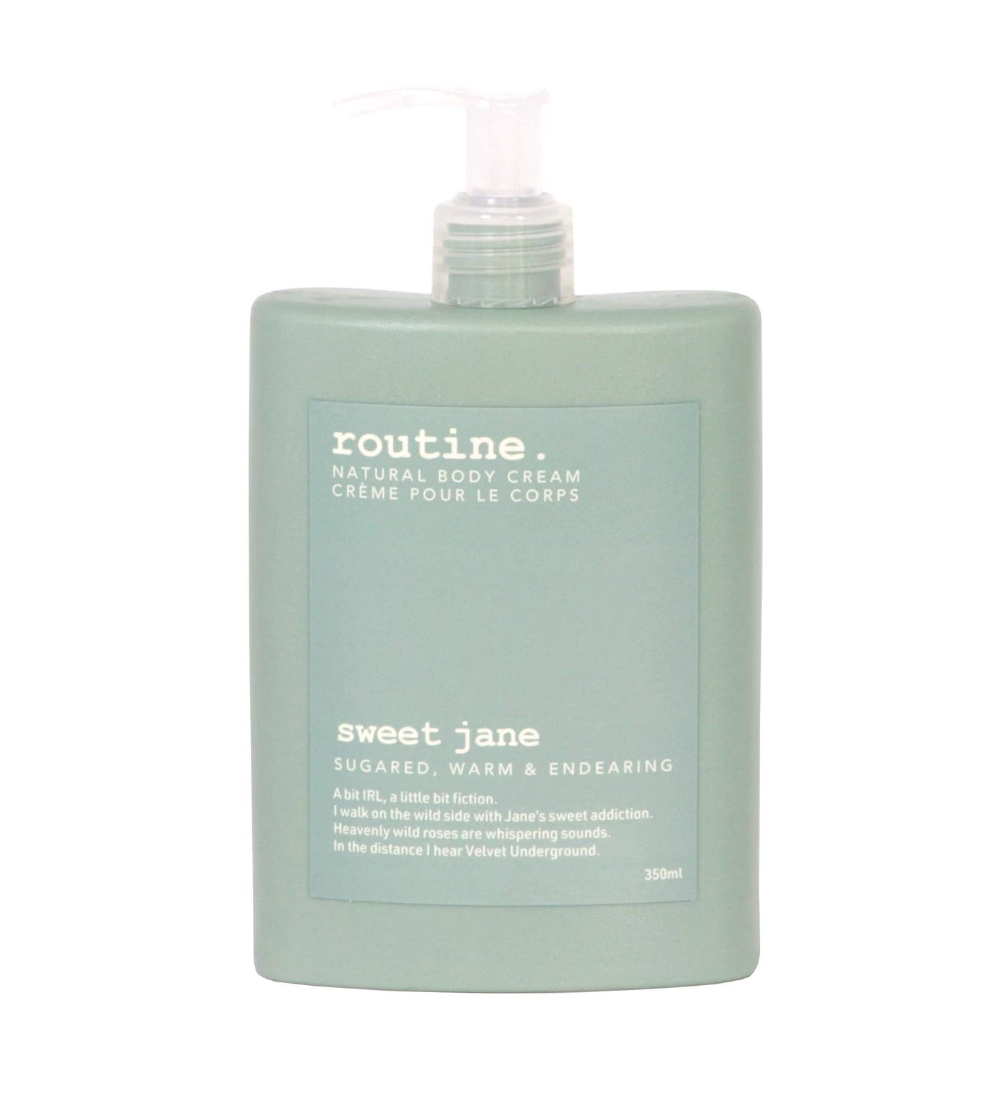 Sweet Jane 350ml Natural Body Cream