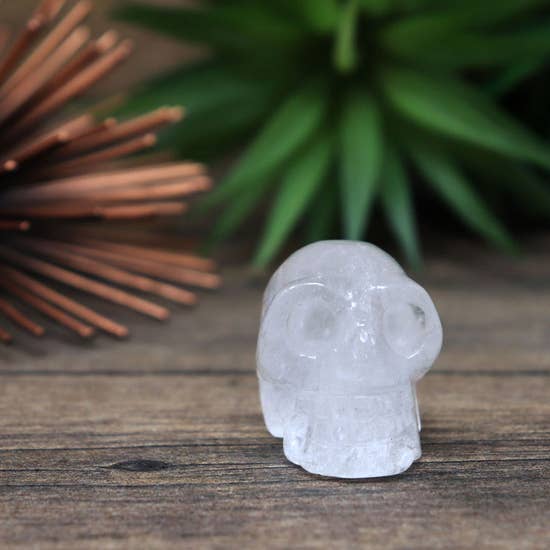 Clear Quartz Skull