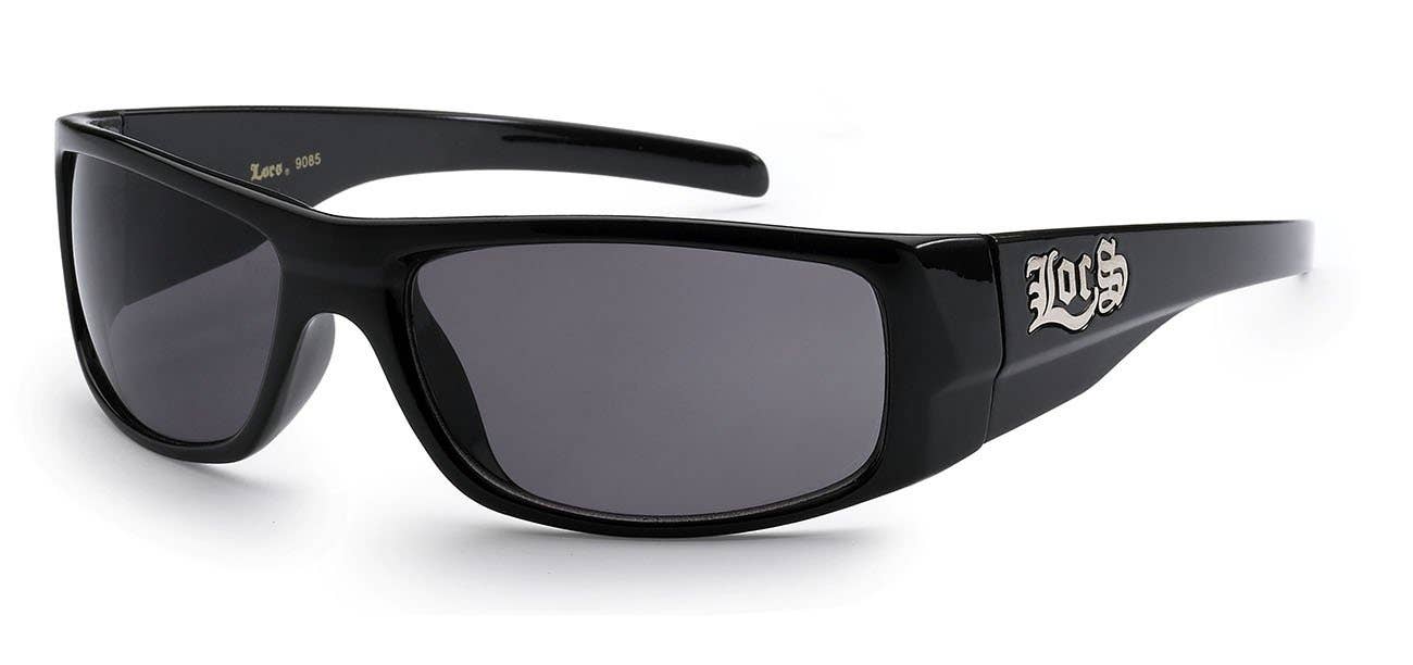 LOCS POLISHED BLACK MEN'S SUNGLASSES