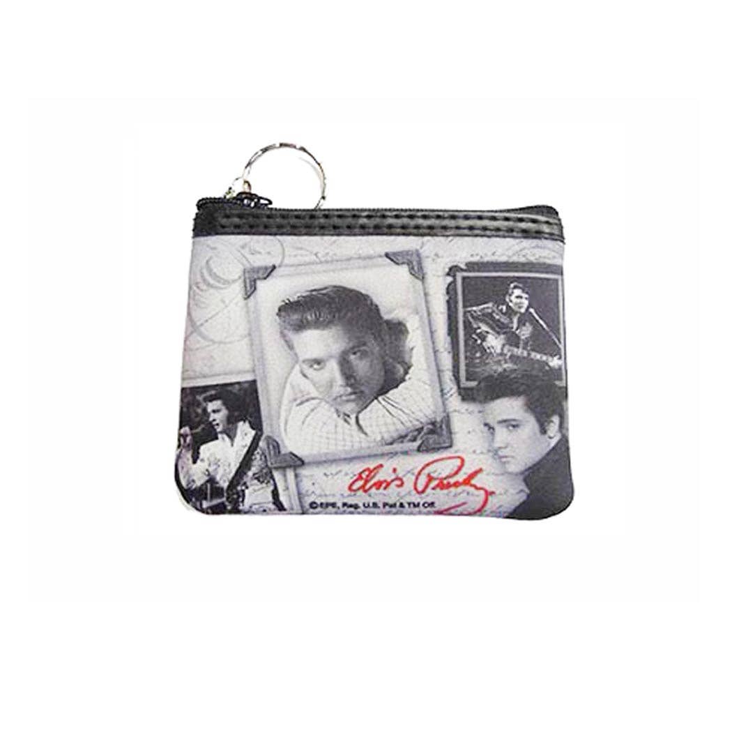 Elvis Key Chain Coin Purse