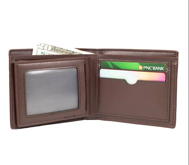 Air Mail Wallet- Brown