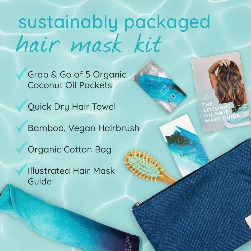 Coconut Oil Hair Mask Kit