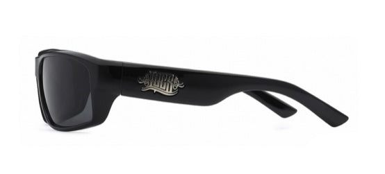 LOCS POLISHED BLACK MEN'S SUNGLASSES