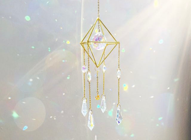 Chandelier Crystal Suncatcher Rainbow Prism