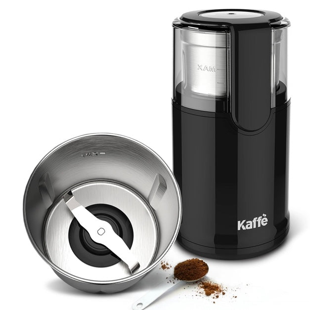Kaffe Electric Blade Coffee Grinder w/ Removable Cup (4.5oz)