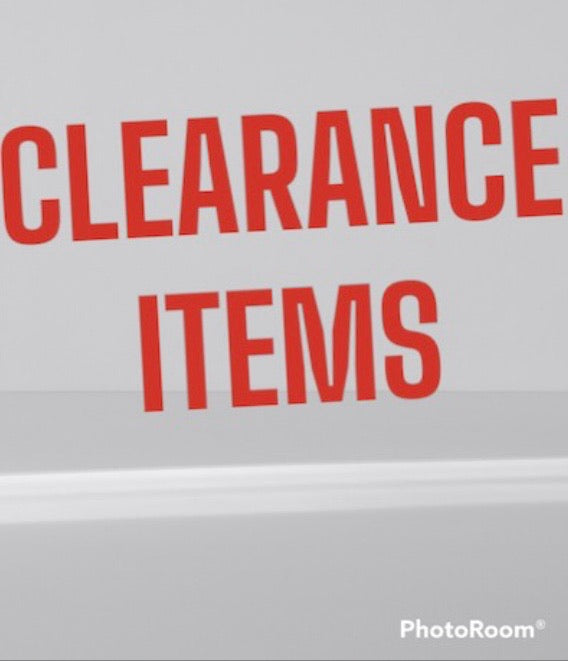 Clearance Items