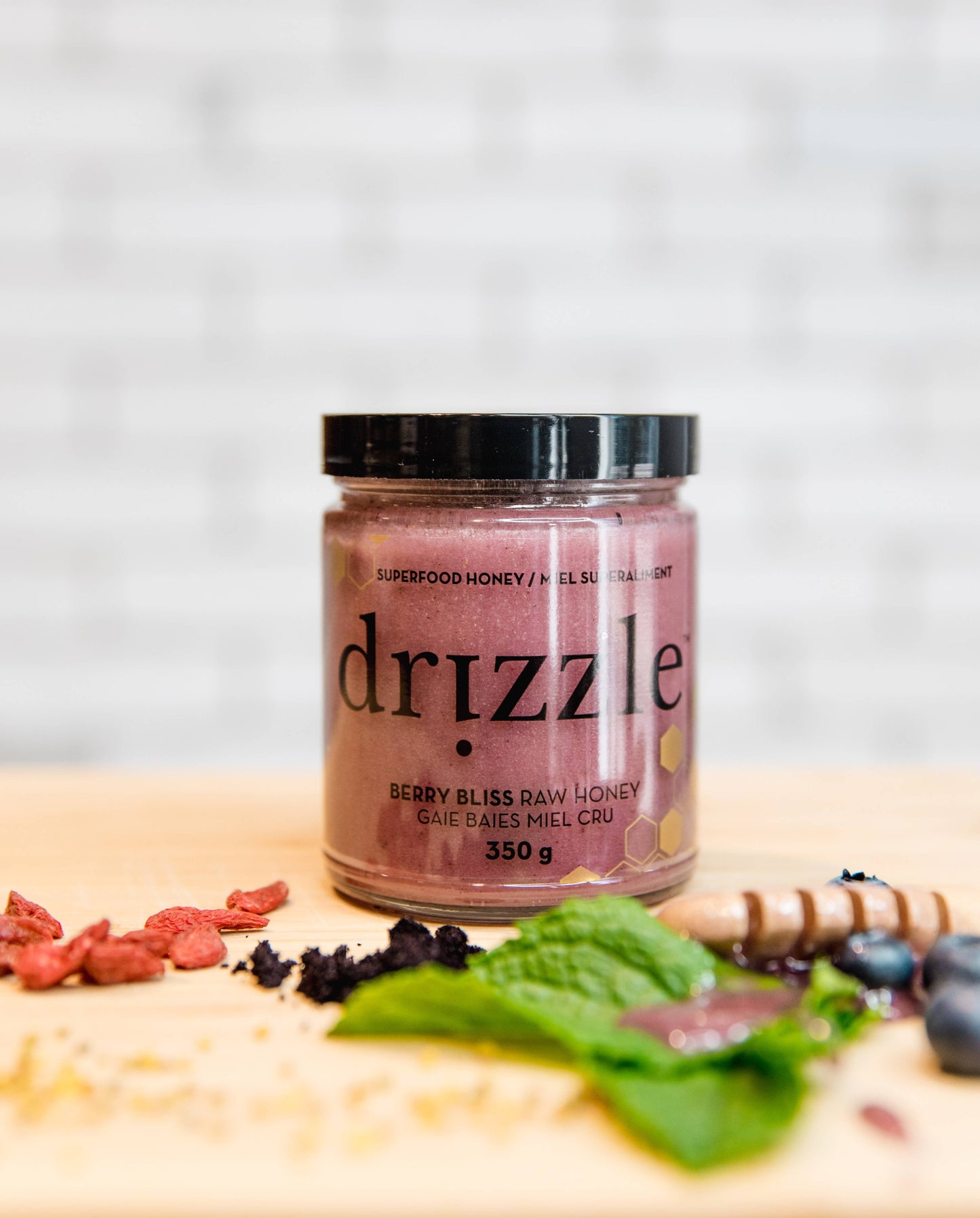 Drizzle Honey - Berry Bliss Superfood Honey - 350 g (12 oz)