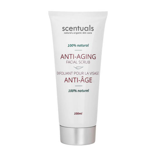 Scentuals Natural & Organic Skin Care - Anti-Aging Facial Scrub 100% Natural 3.4oz 100ml