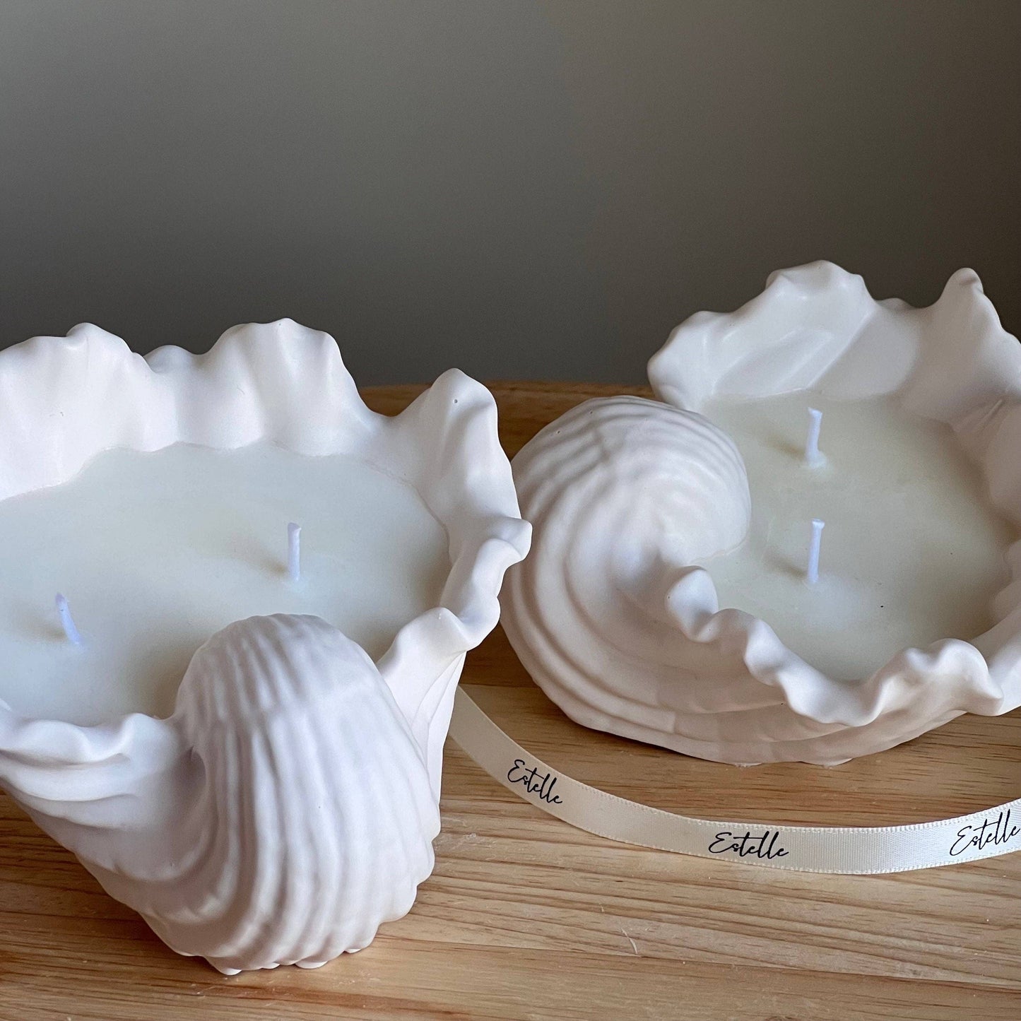 Estelle Studio - Conch Shell Container Soy Wax Candle