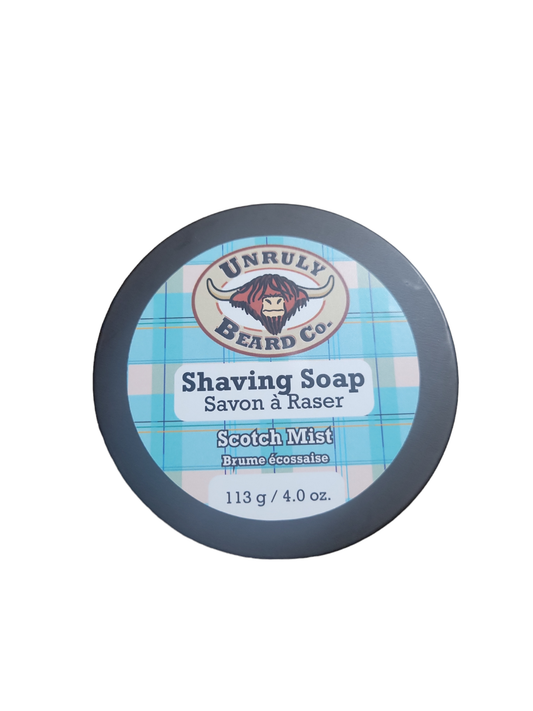 Unruly Beard Co - Scotch Mist Shave Soap