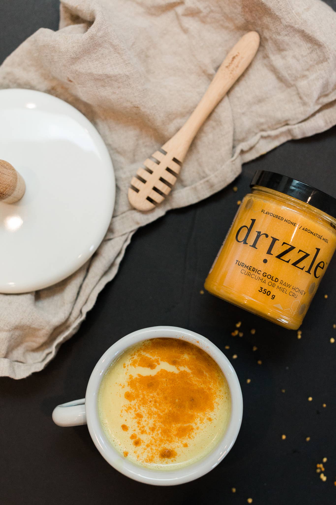 Drizzle Honey - Turmeric Gold Superfood Honey – 350 g (12 oz)