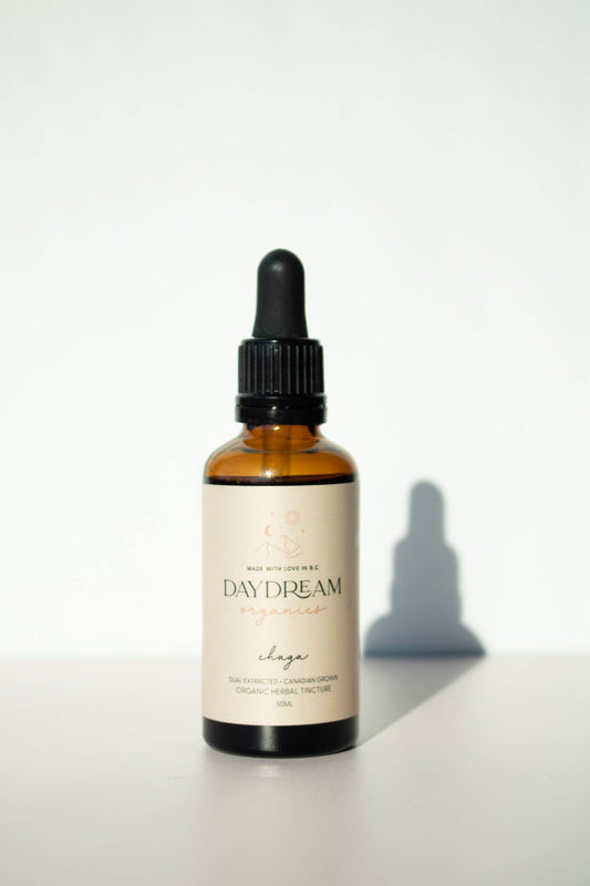 Daydream Organics | Prairie Doctor Brand - Chaga Mushroom Tincture (Double Extracted)
