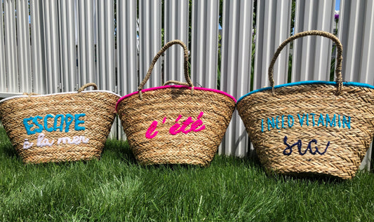 Straw Hand Basket