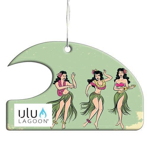 ulu LAGOON - Mini Wave Air Fresheners Asst’d Unique Designs