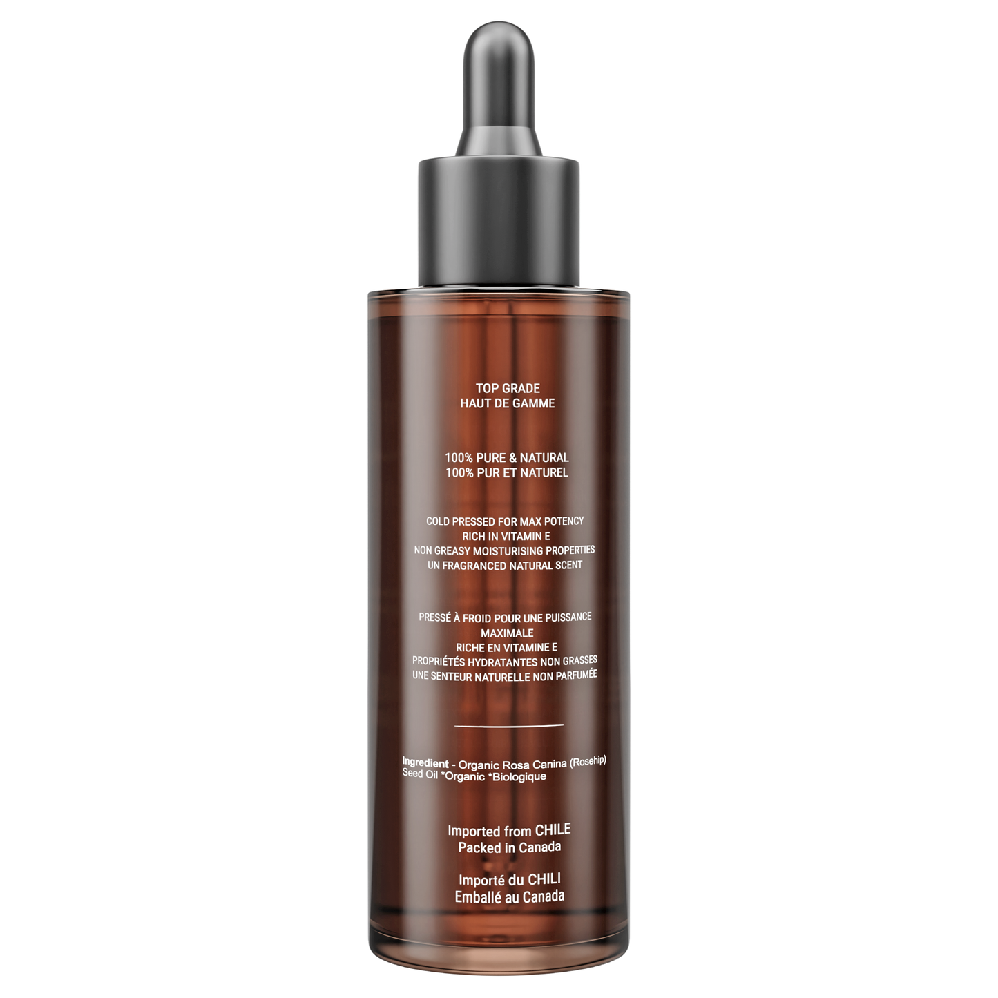 Canadian Grace - Canadian Grace 100% Organic Rosehip Oil – Cold-Pressed, Pure & Premium for Skin Rejuvenation & Hydration
