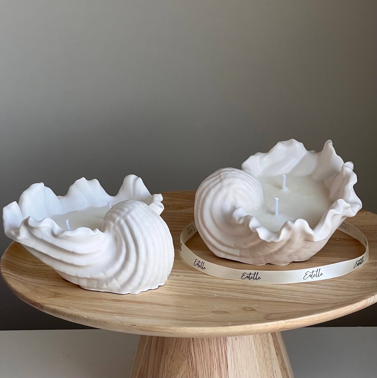 Estelle Studio - Conch Shell Container Soy Wax Candle