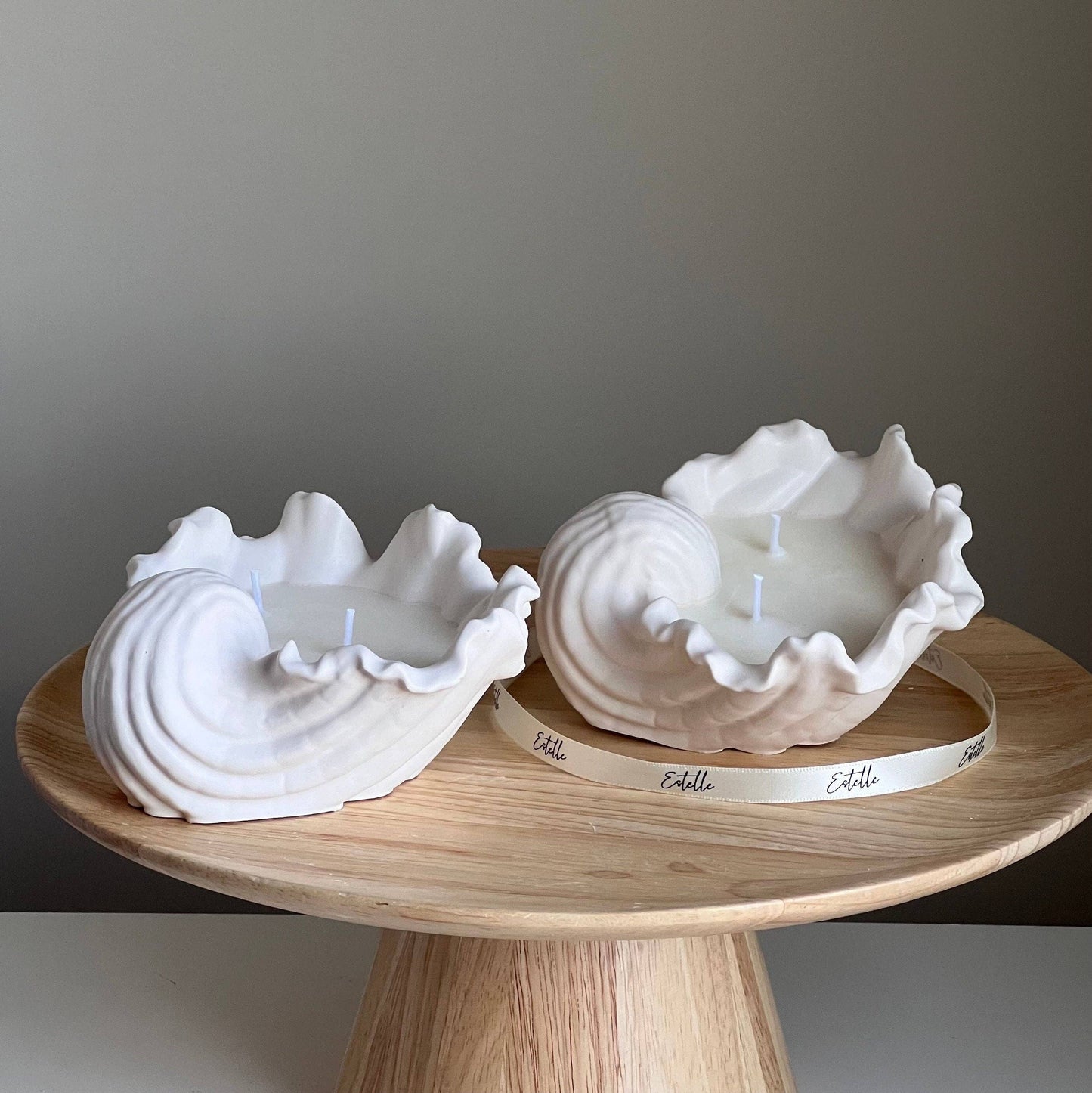 Estelle Studio - Conch Shell Container Soy Wax Candle