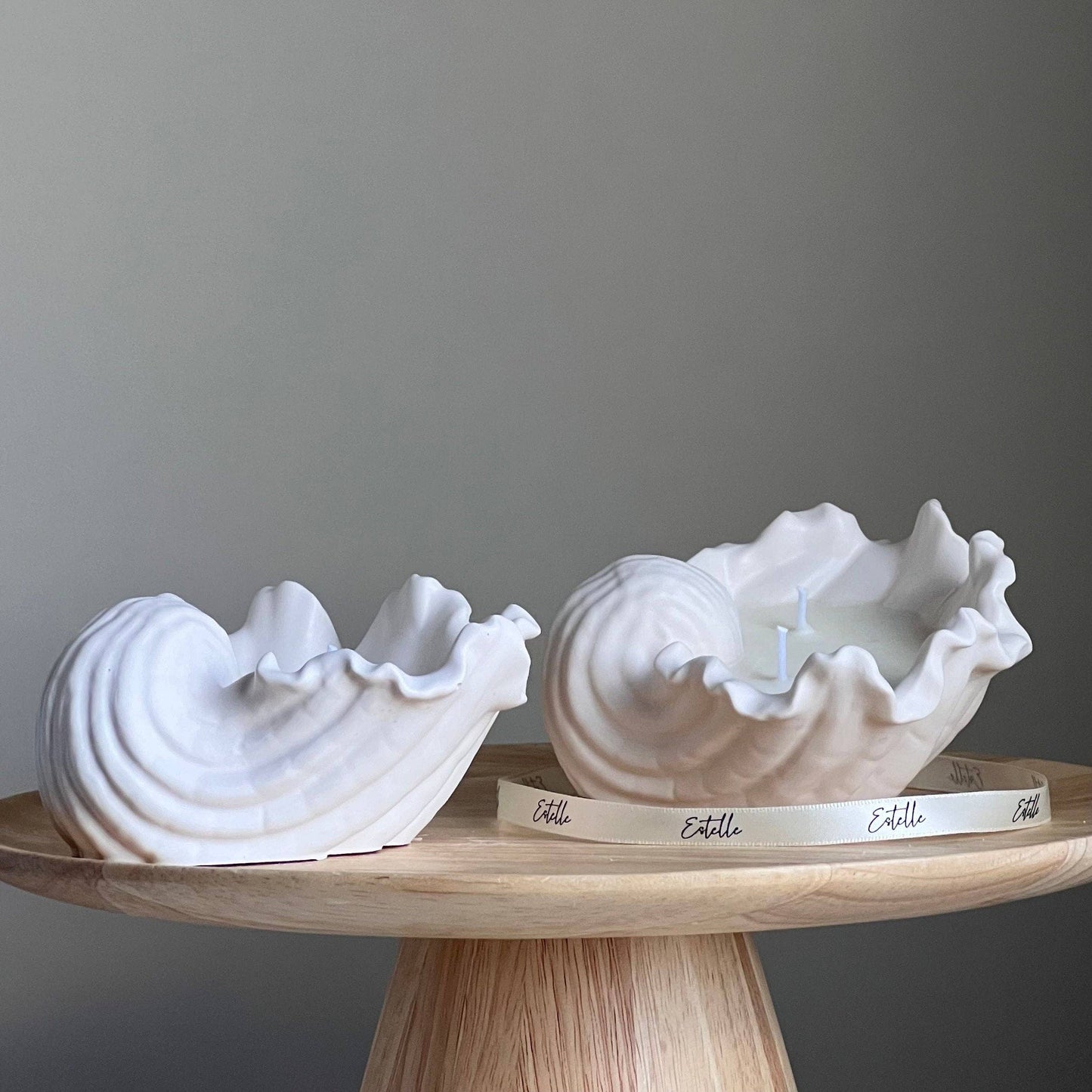 Estelle Studio - Conch Shell Container Soy Wax Candle