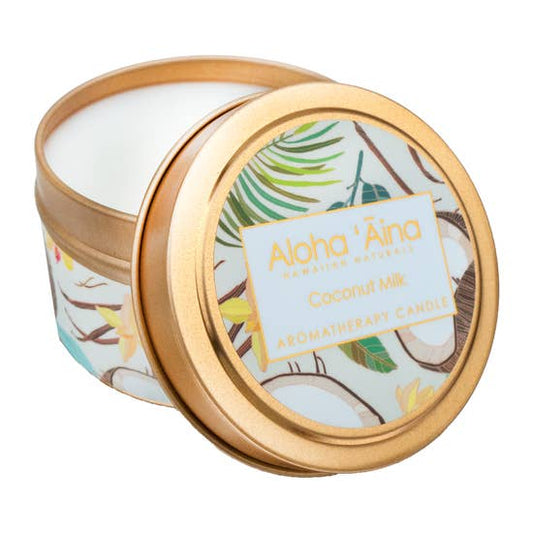 Gold Tin Candle