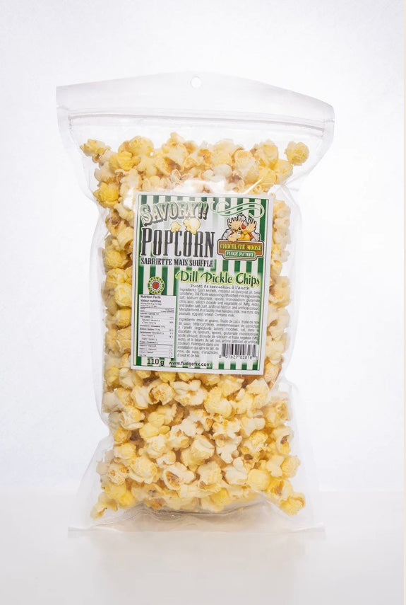 Dill Pickle Savory Popcorn