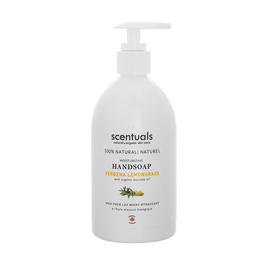 Scentuals Natural & Organic Skin Care - Verbena Lemongrass Liquid Hand Soap