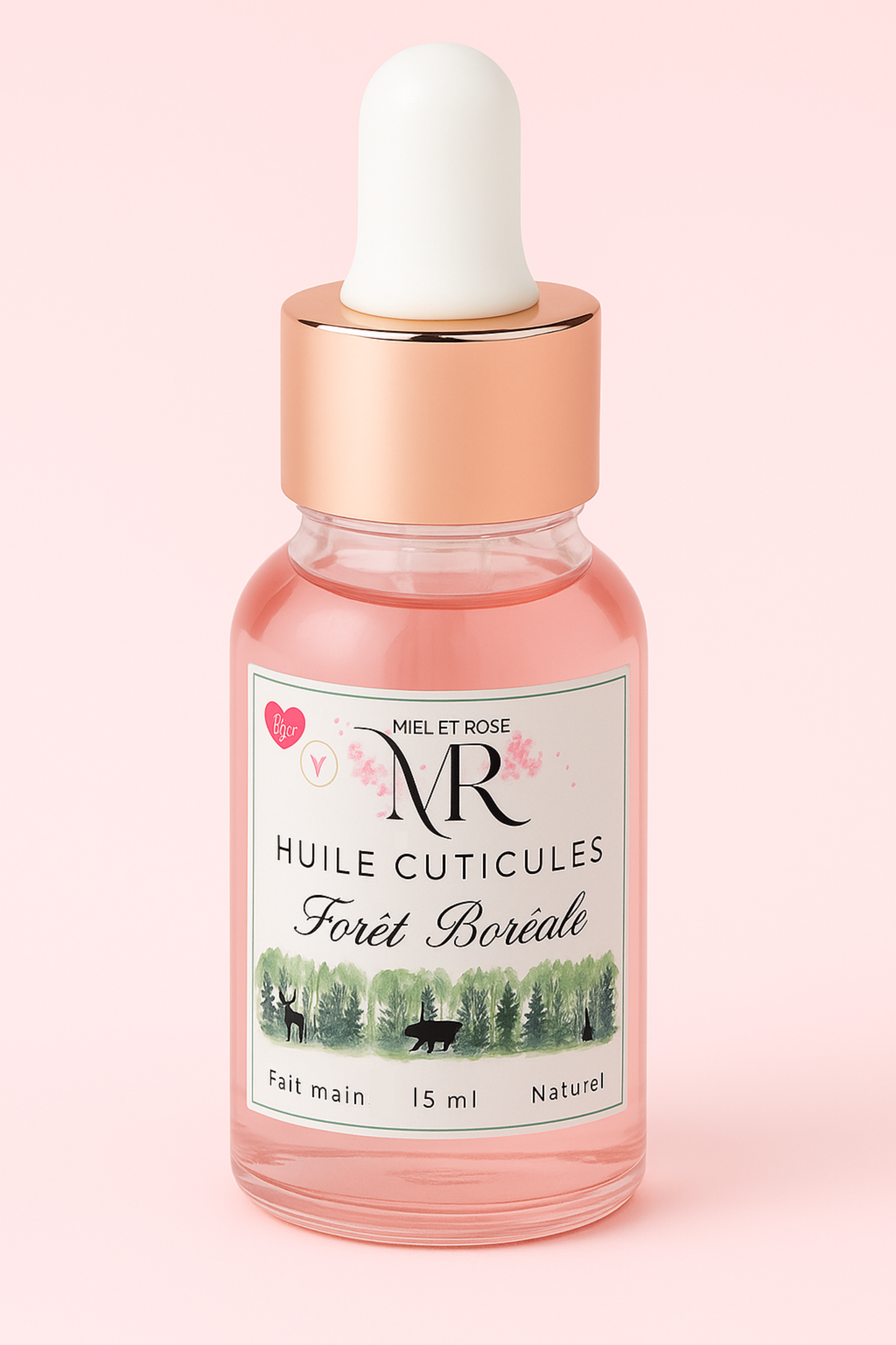 Miel et Rose - Nourishing cuticle oil – Boreal Forest
