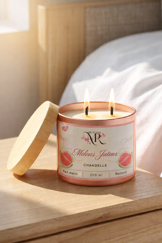 Miel et Rose - Natural candle – Juicy Melons