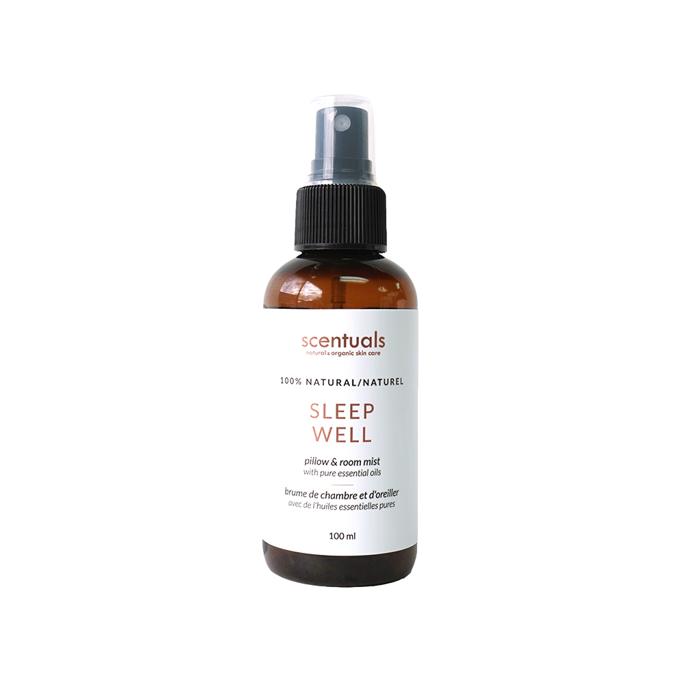 Scentuals Natural & Organic Skin Care - Sleep Well Pillow & Room Mist