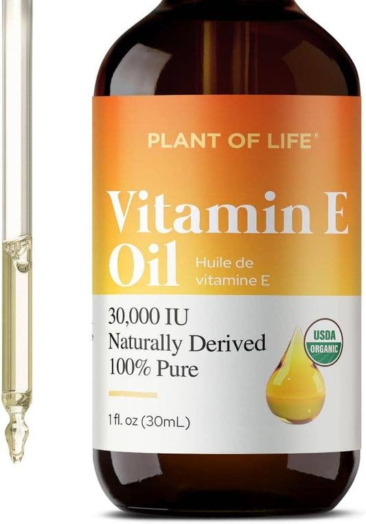 Plant of Life - Vitamin E Oil | Natural | Face, Skin & Hair Care |Tocopherol