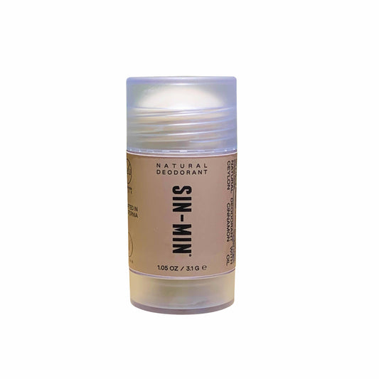 Natural Deodorant - Aluminum-free (Sweet cinnamon + vanilla)